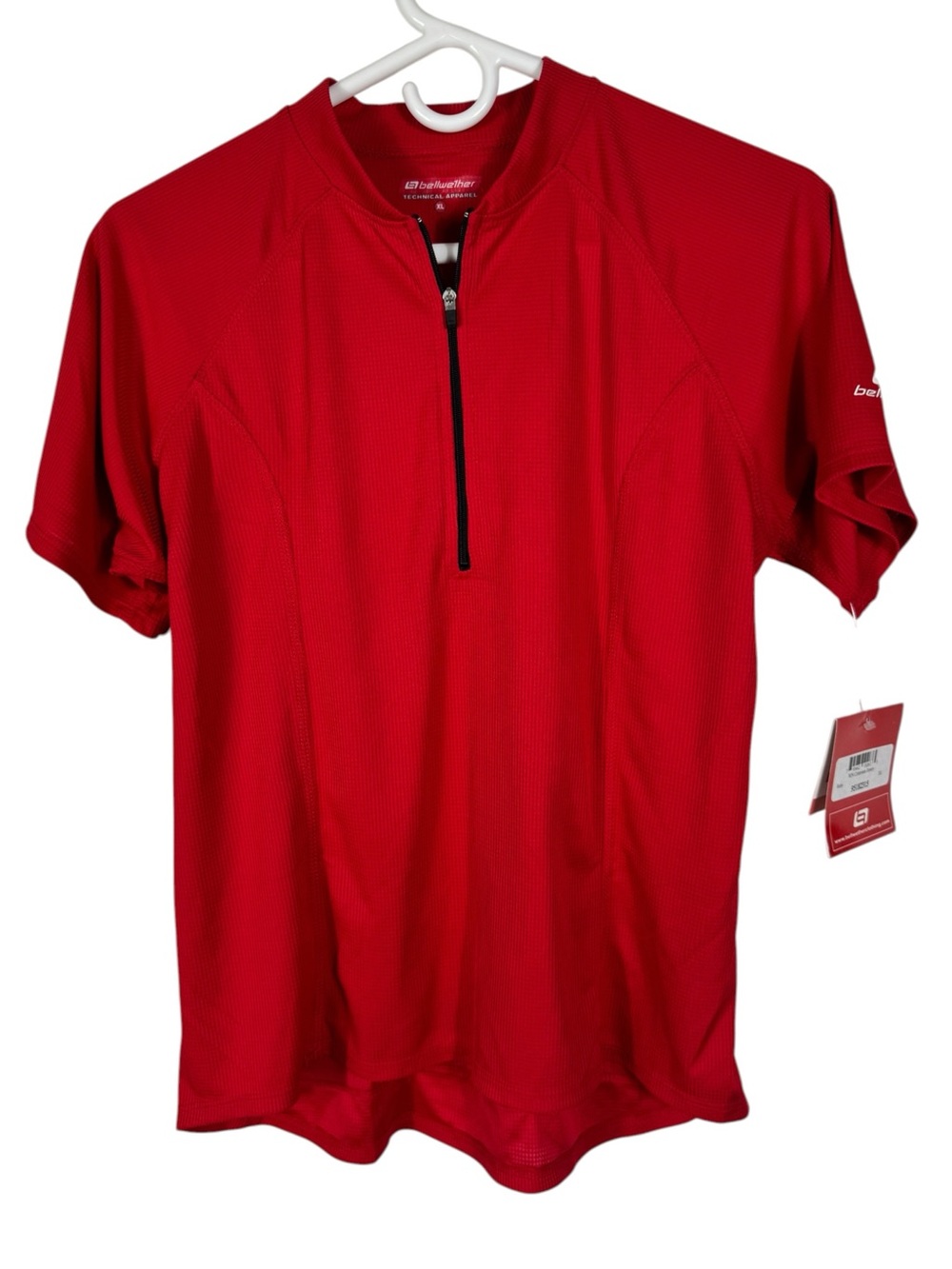 NWT Bellwether Criterium Women’s Cycling Jersey, Ruby Red, Size XL